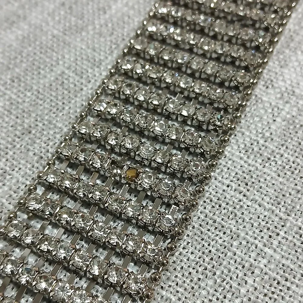 Crystal Rhinestone Bling Belt